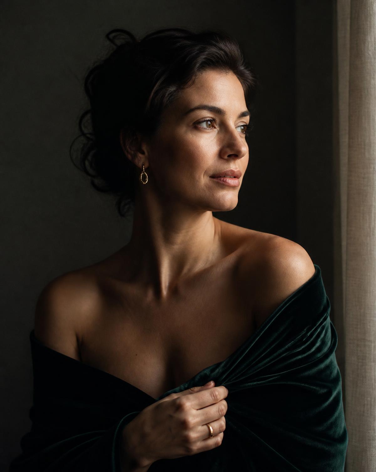 Portrait in soft window light